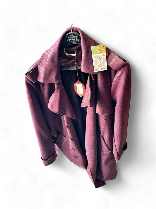 Chic Alfredo Pauly Purple Long Sleeve Jacket